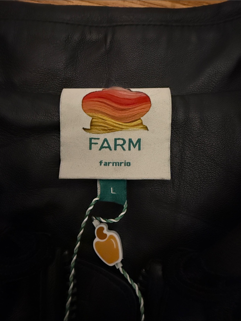 Farm Rio
Black Richelieu Heart Leather Jacket - Picture 15 of 16